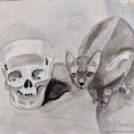 The Sphynx Cat's Playmate
